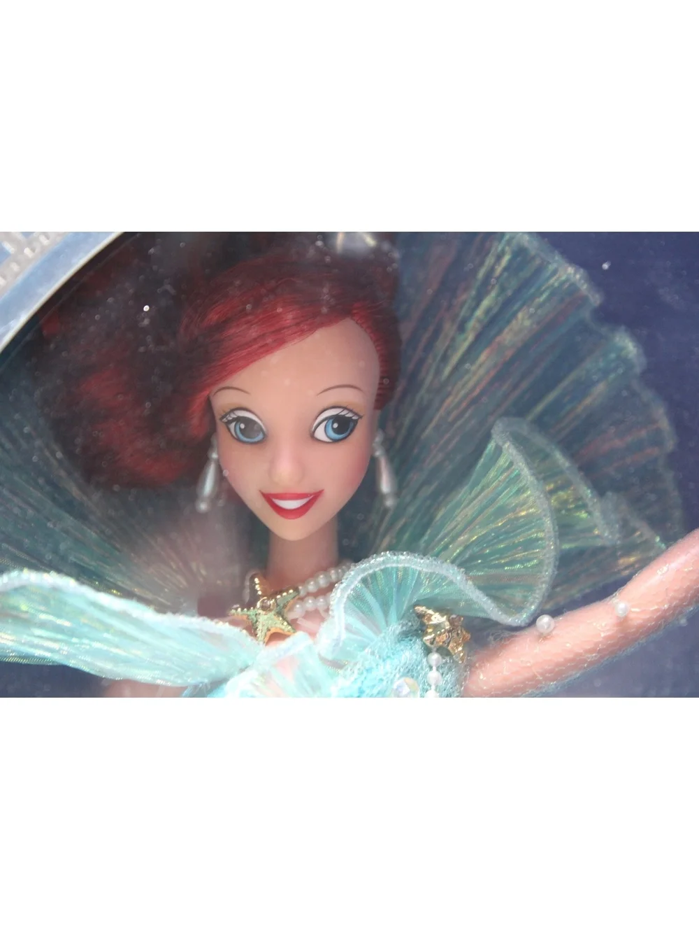 NRFB Mattel Aqua Fantasy Ariel Barbie Doll Disney The Little Mermaid #17827 VTG